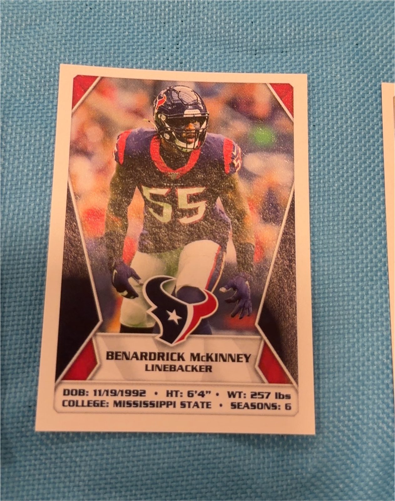 2015 SAGE Benardrick McKinney — front
