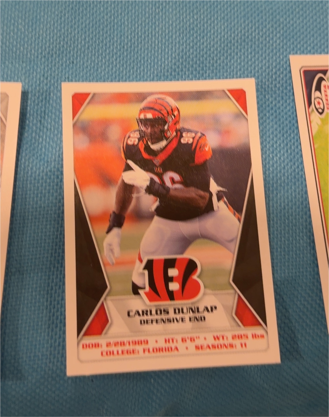 2010 Press Pass Carlos Dunlap — front