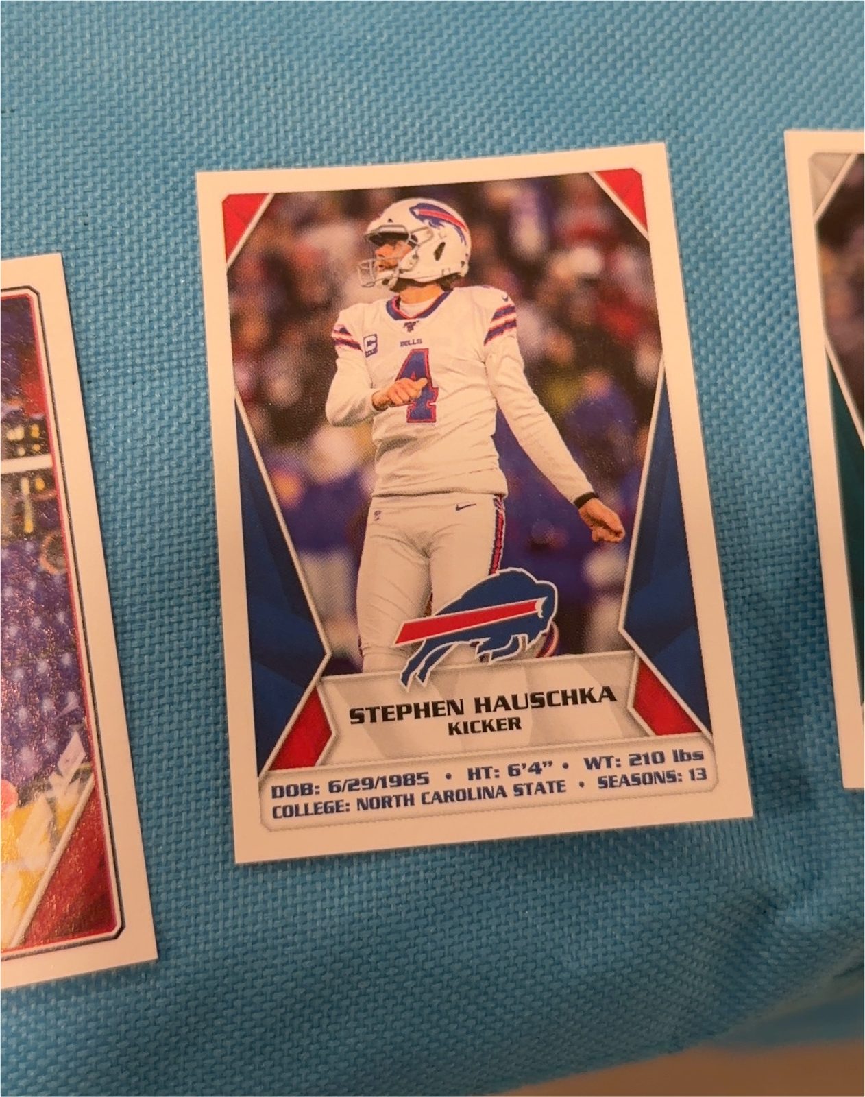 2018 Panini Score Stephen Hauschka — front