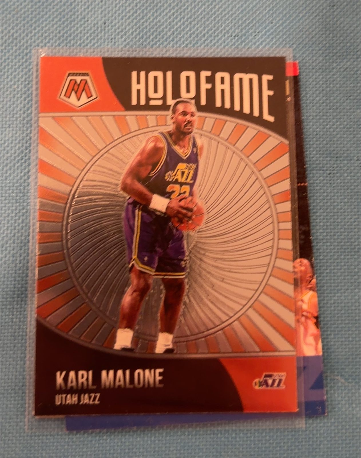 2020-21 Panini Mosaic HOF-9 Karl Malone — front