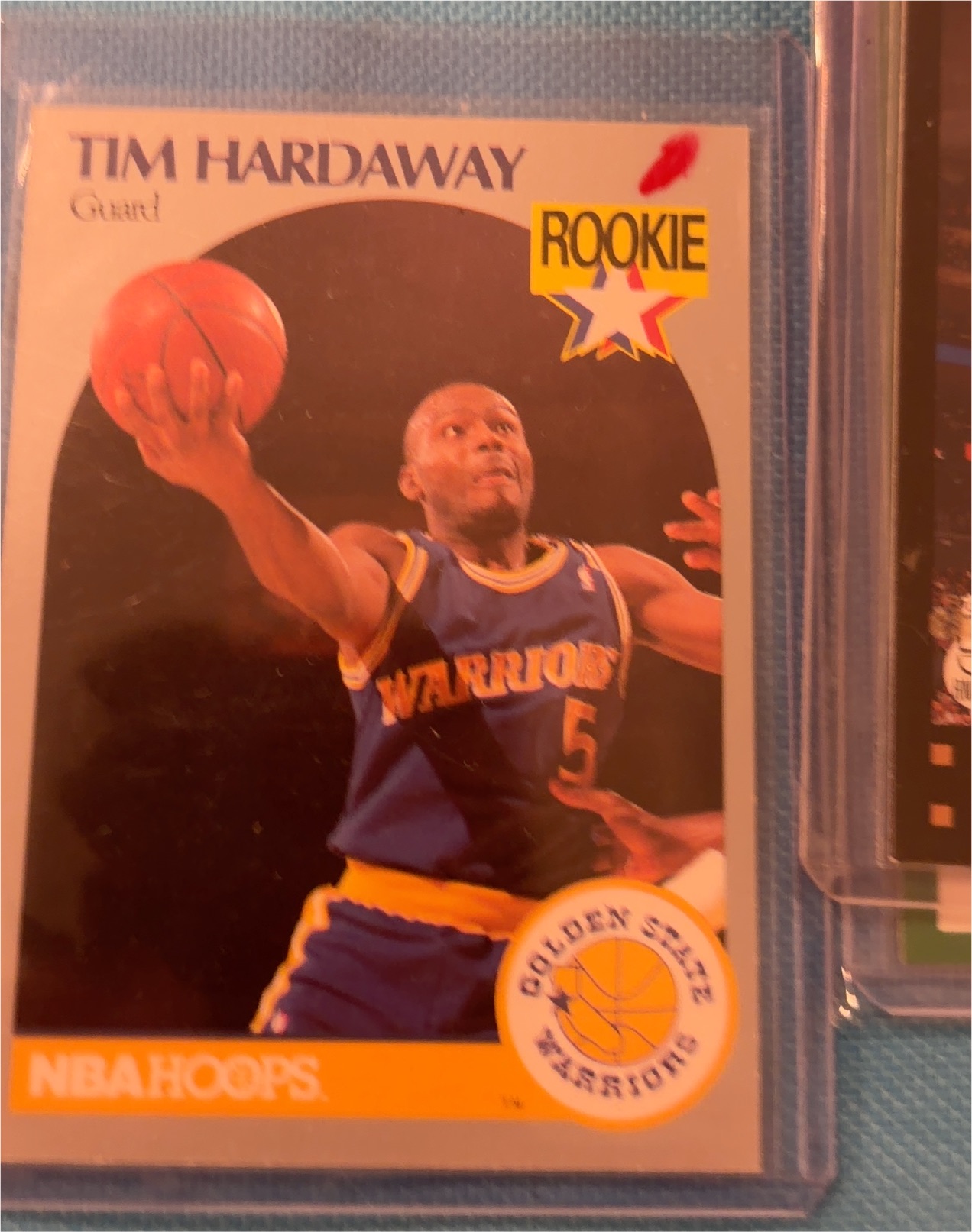 1990-91 Hoops #223 Tim Hardaway — front