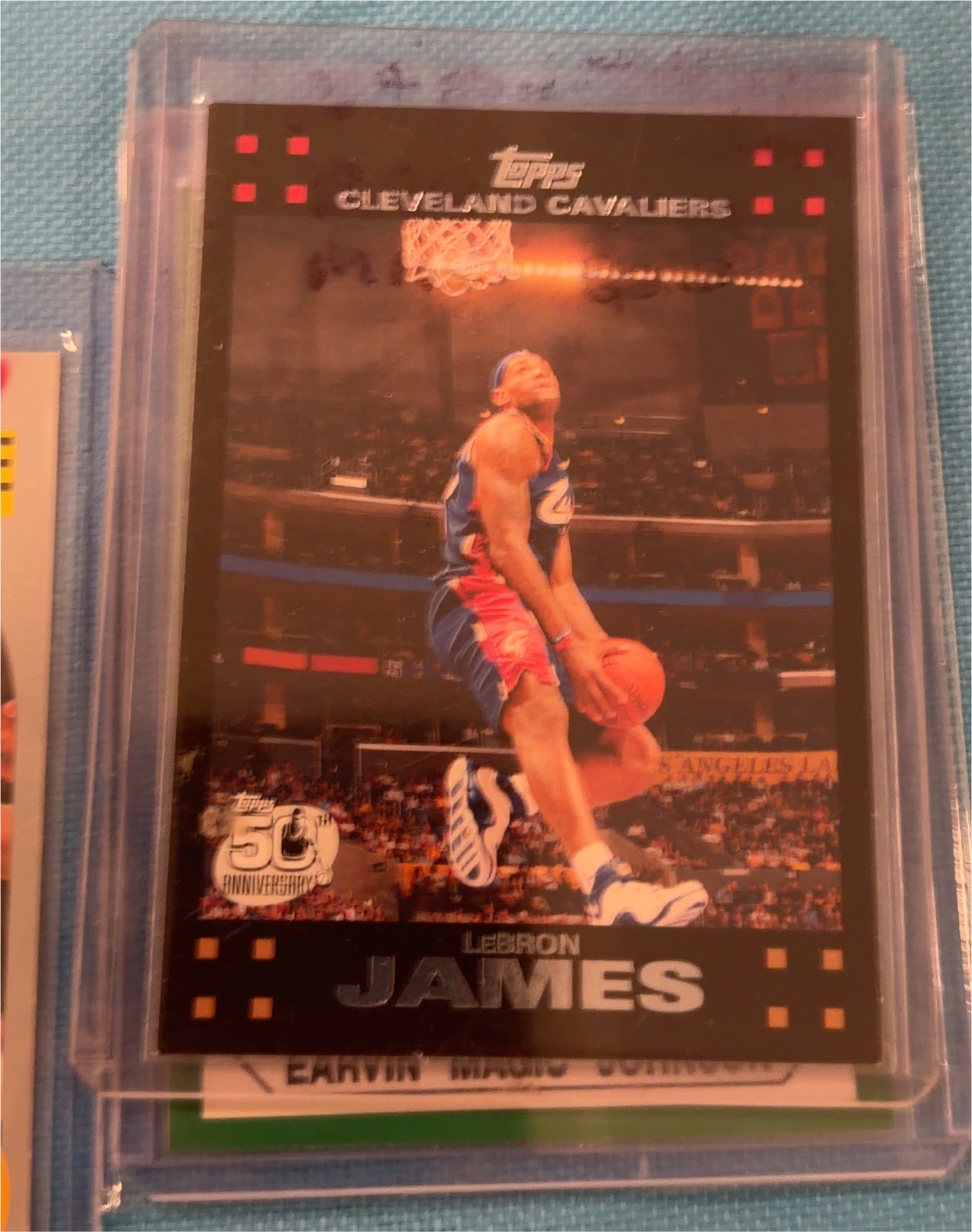 2003 Topps #221 LeBron James — front