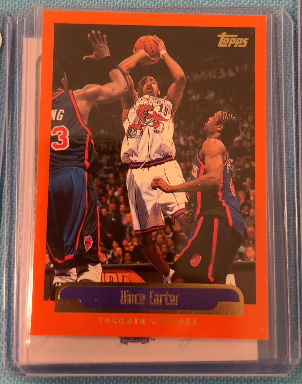 1998 Topps #199 Vince Carter — front