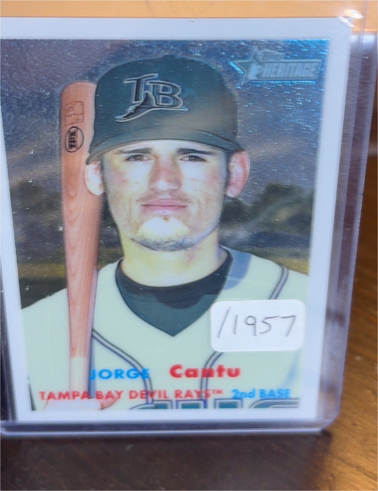 2005 Topps Heritage #343 Jorge Cantu — front