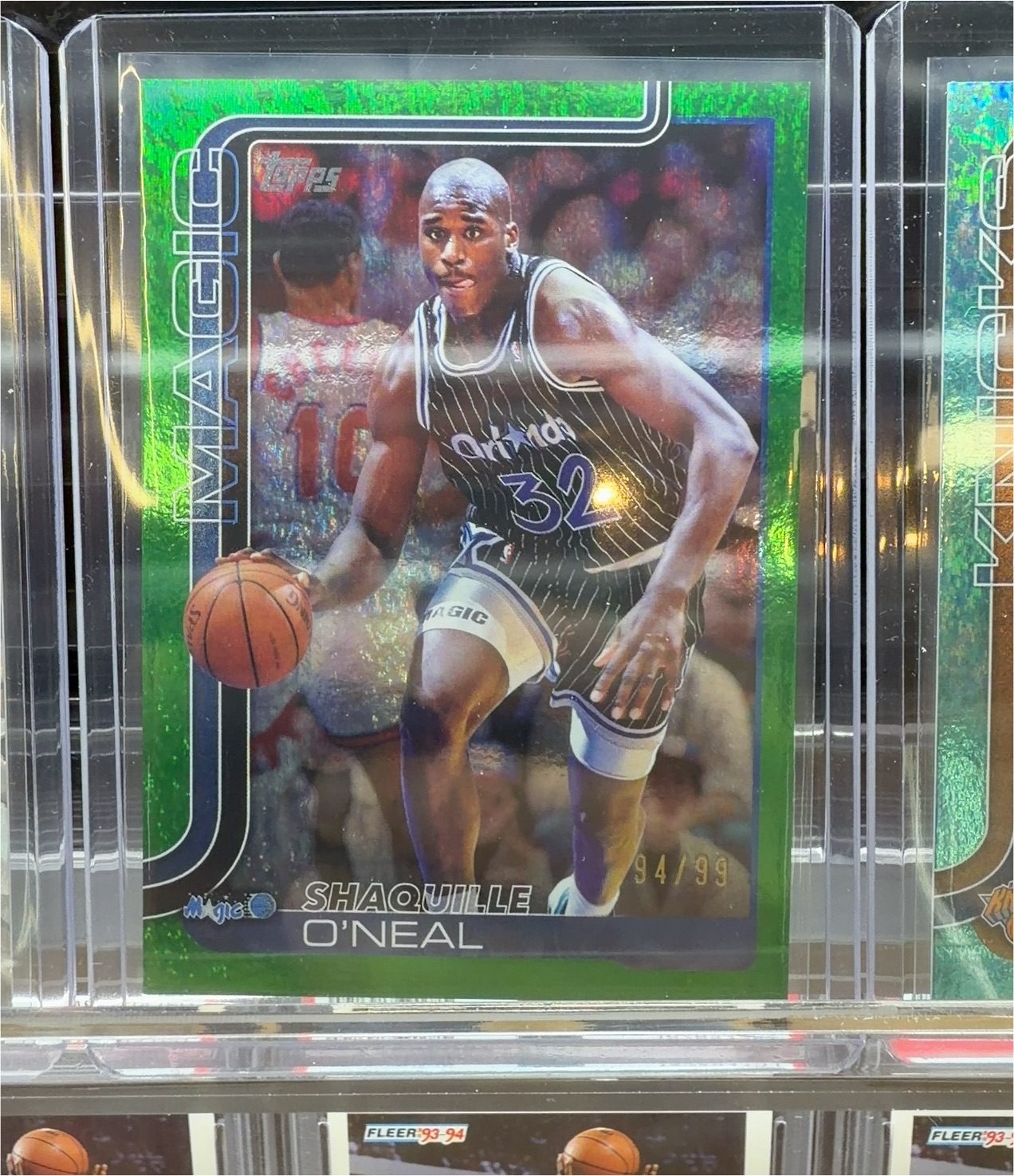 2023 Topps Chrome 1993-94 Topps Finest #2 Shaquille O'Neal — front