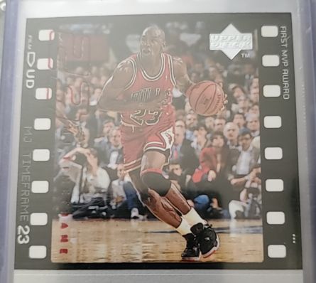 1991 Upper Deck First MVP Award Michael Jordan — front