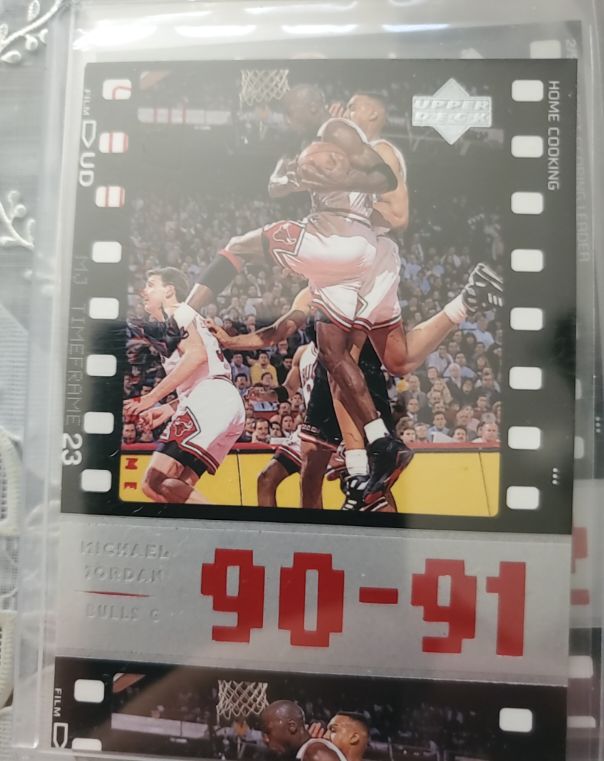 1991 Upper Deck Michael Jordan Home Cooking — front