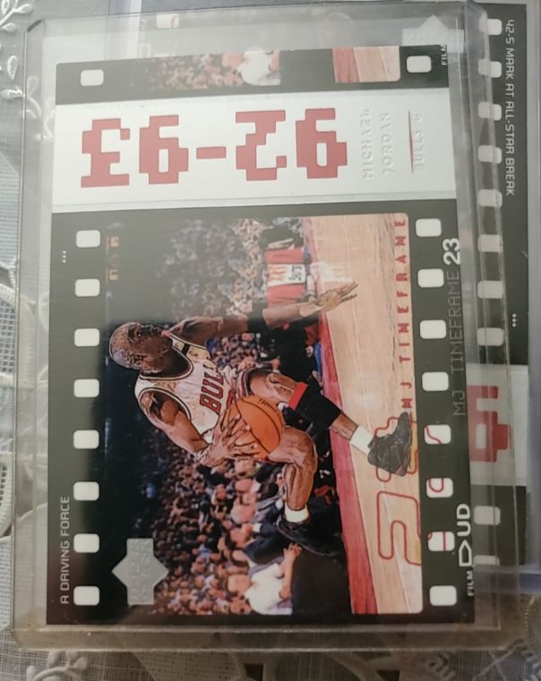 1991 Upper Deck Michael Jordan Film Card — front
