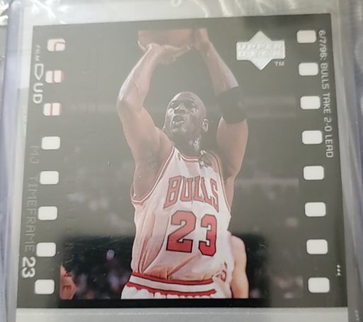 1995 Upper Deck Bulls Trek 2.0 Michael Jordan — front