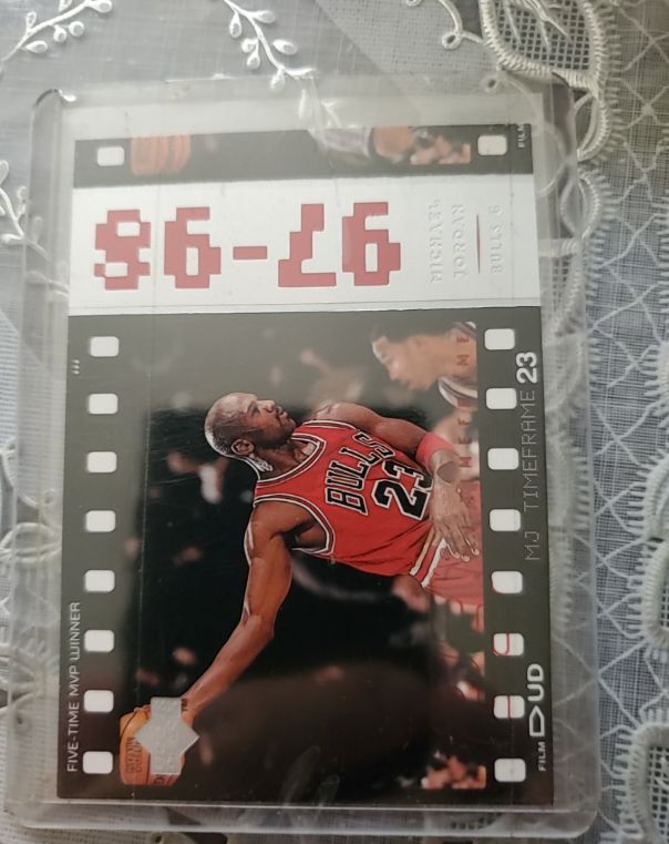 1996 Upper Deck MJ Timeframe #23 Michael Jordan — front