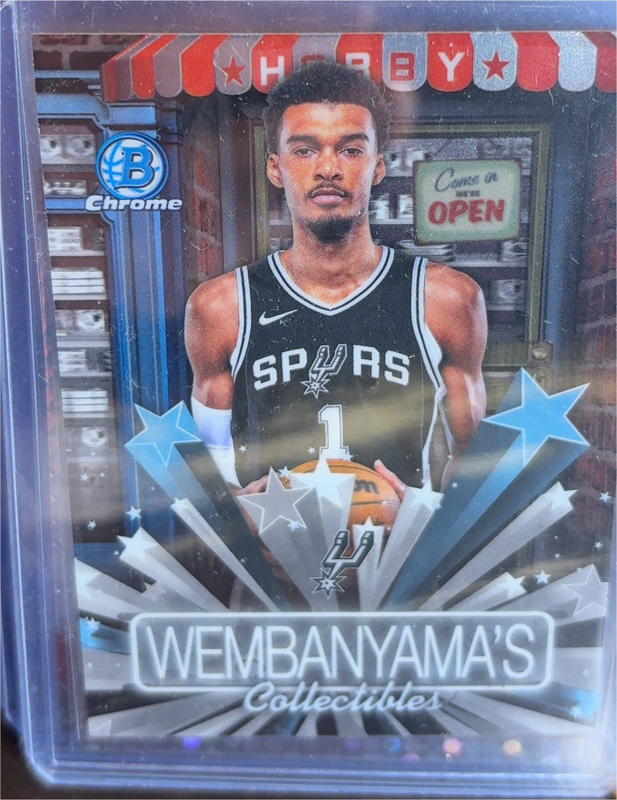 2023 Bowman Chrome Victor Wembanyama — front