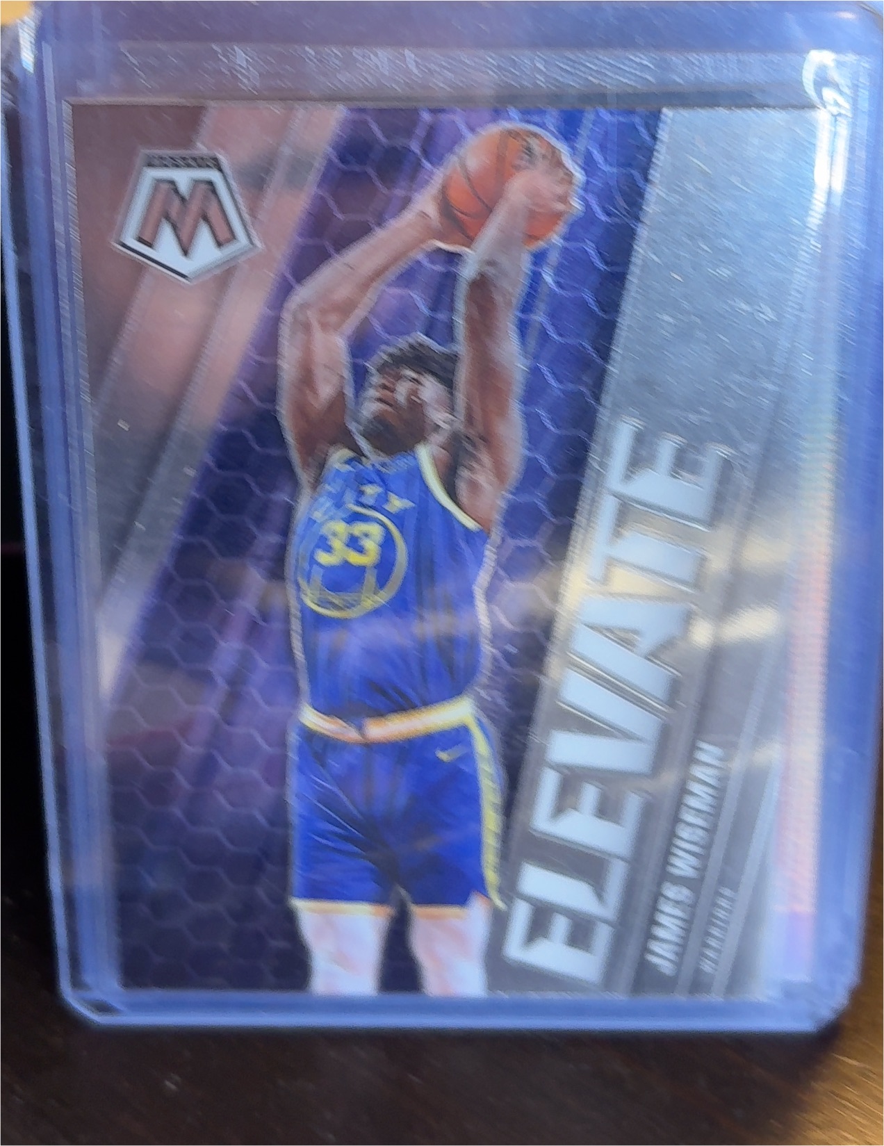 2020 Panini Mosaic Elevate #E-7 Stephen Curry — front