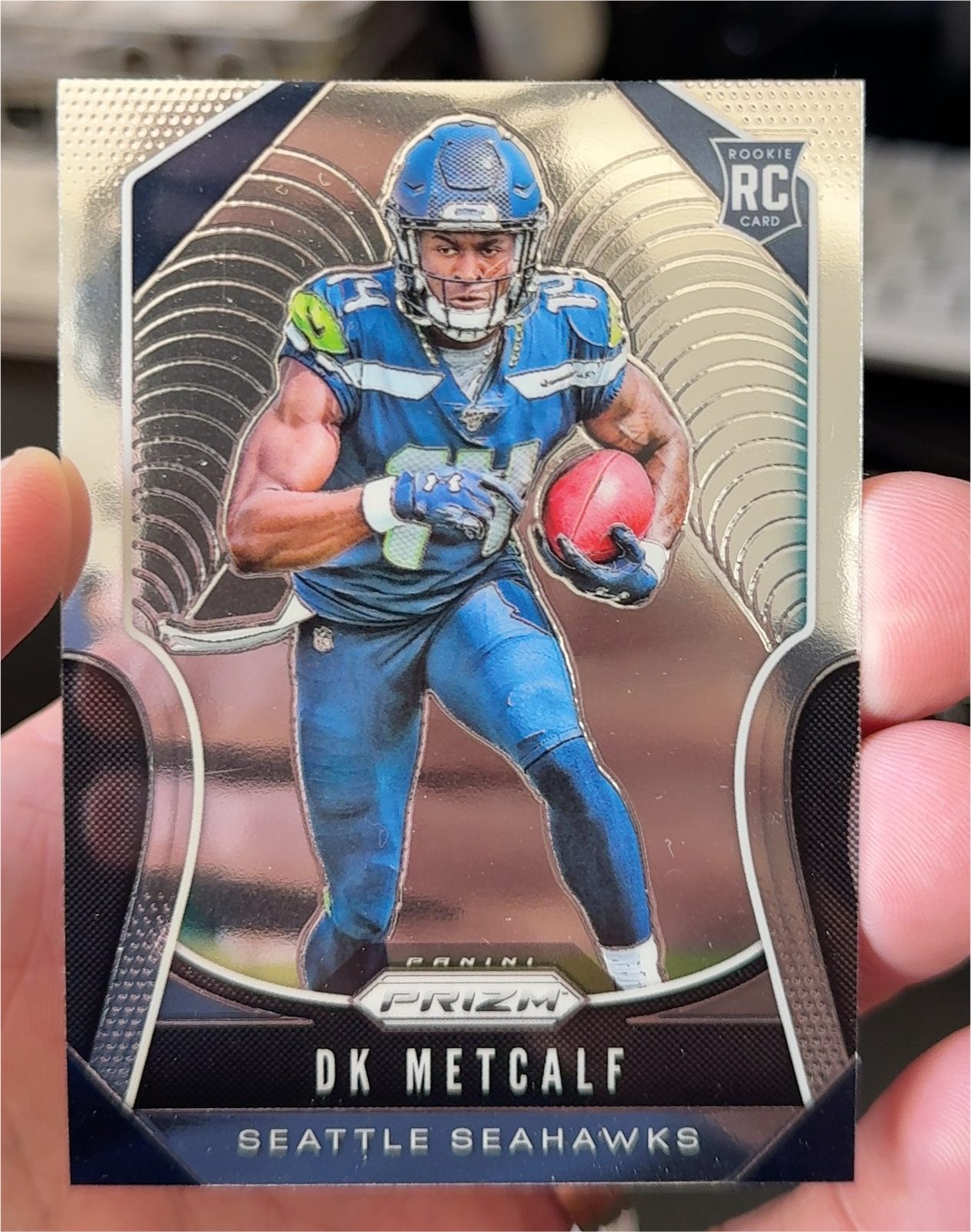 2019 Panini Prizm #334 DK Metcalf — front