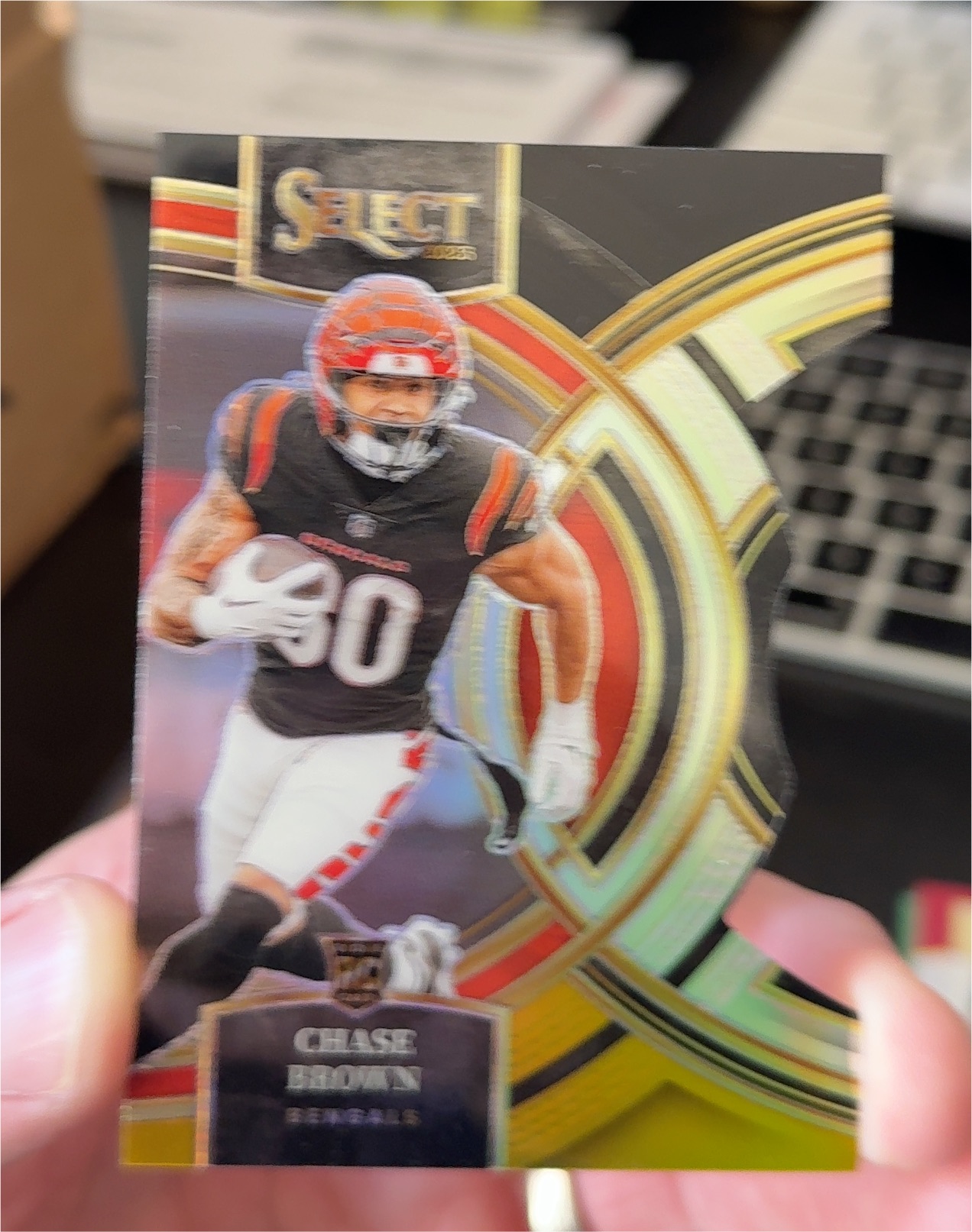 2023 Panini Select #355 Chase Brown — front