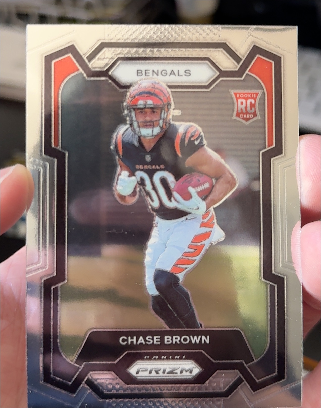 2023 Panini Prizm #347 Chase Brown — front