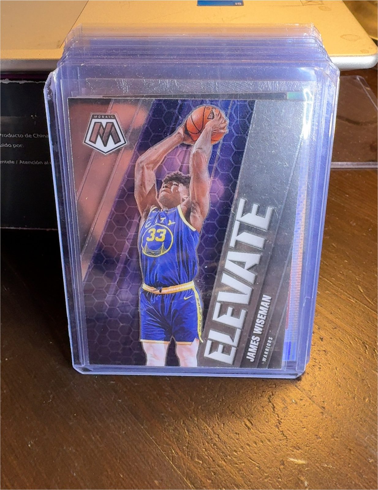 2020 Panini Mosaic Elevate #E-10 James Wiseman — front
