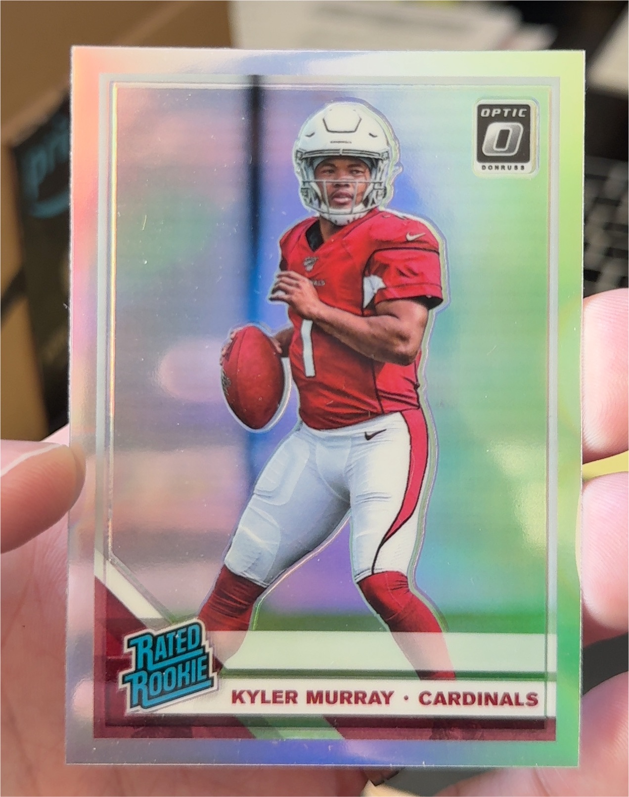 2019 Donruss Optic #162 Kyler Murray — front