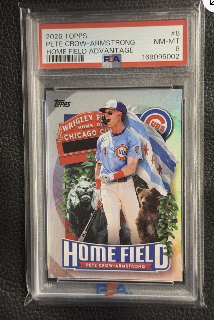 2026 Topps Home Field Advantage #8 Pete Crow-Armstrong — front