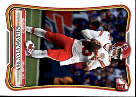 2026 Topps Bowman #54 Patrick Mahomes II — back