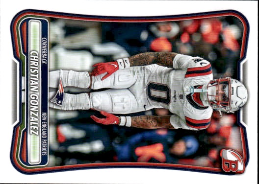 2025 Bowman #71 Christian Gonzalez — back