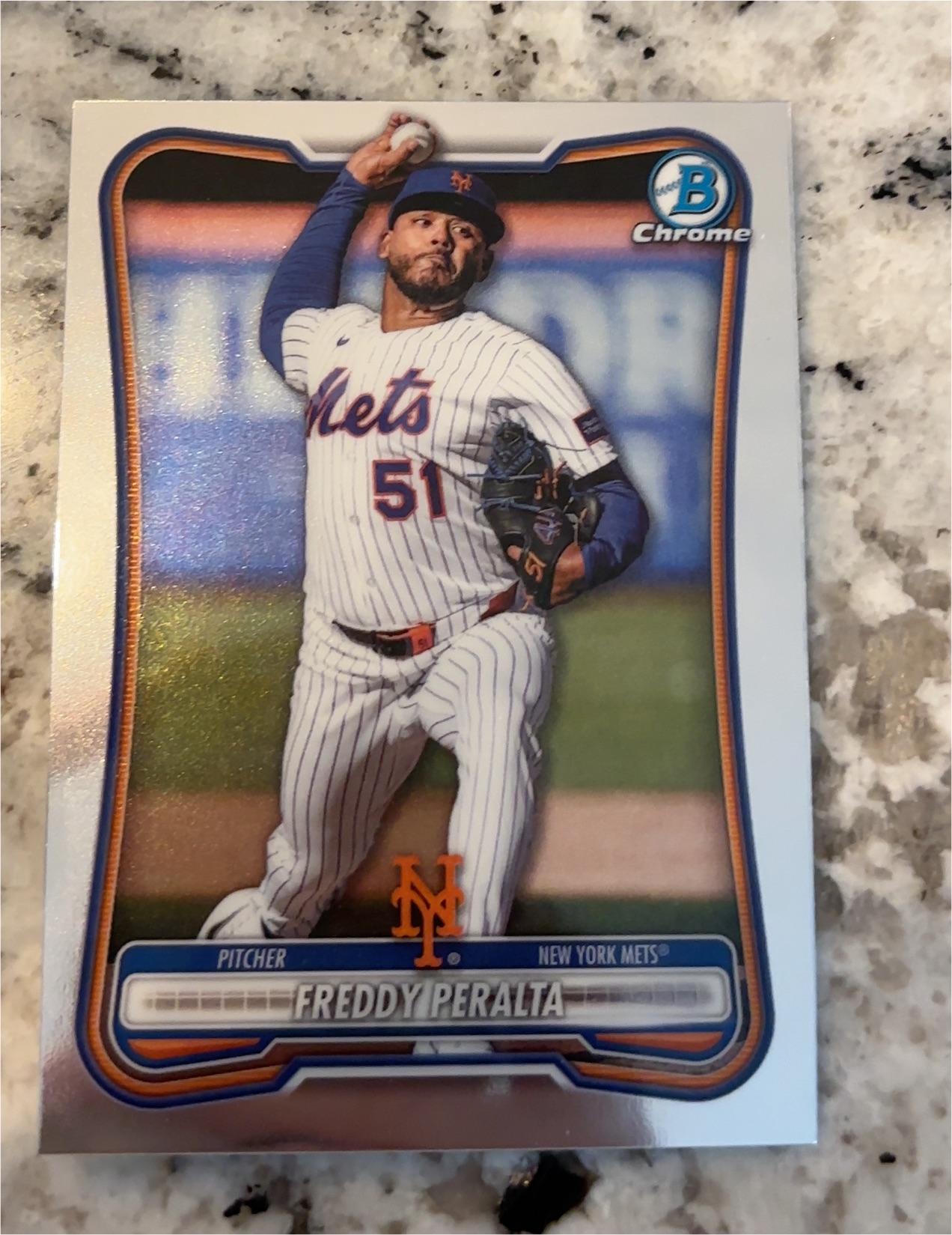 2024 Bowman Chrome 1955 Bowman Freddy Peralta — front