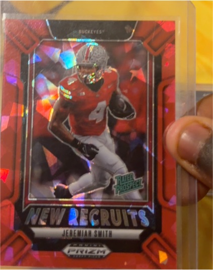 2025 Panini Prizm Draft Picks New Recruits Jeremiah Smith — front