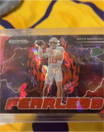 2025 Panini Prizm Draft Picks Fearless #FL-AM Arch Manning — front