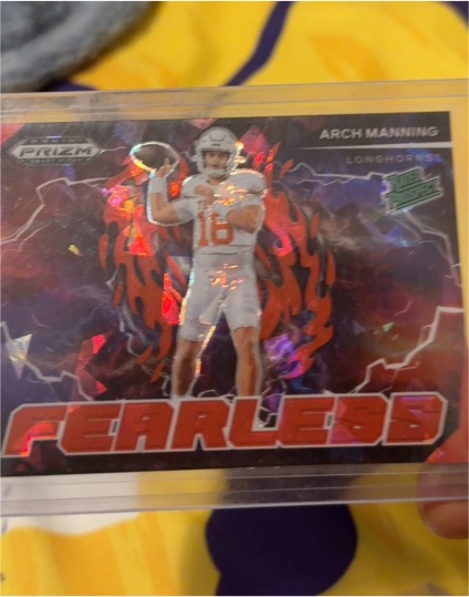 2024 Panini Prizm Draft Picks Fearless Arch Manning — front