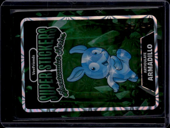 2022 VeeFriends Super Stickers Spectacular Armadillo — front