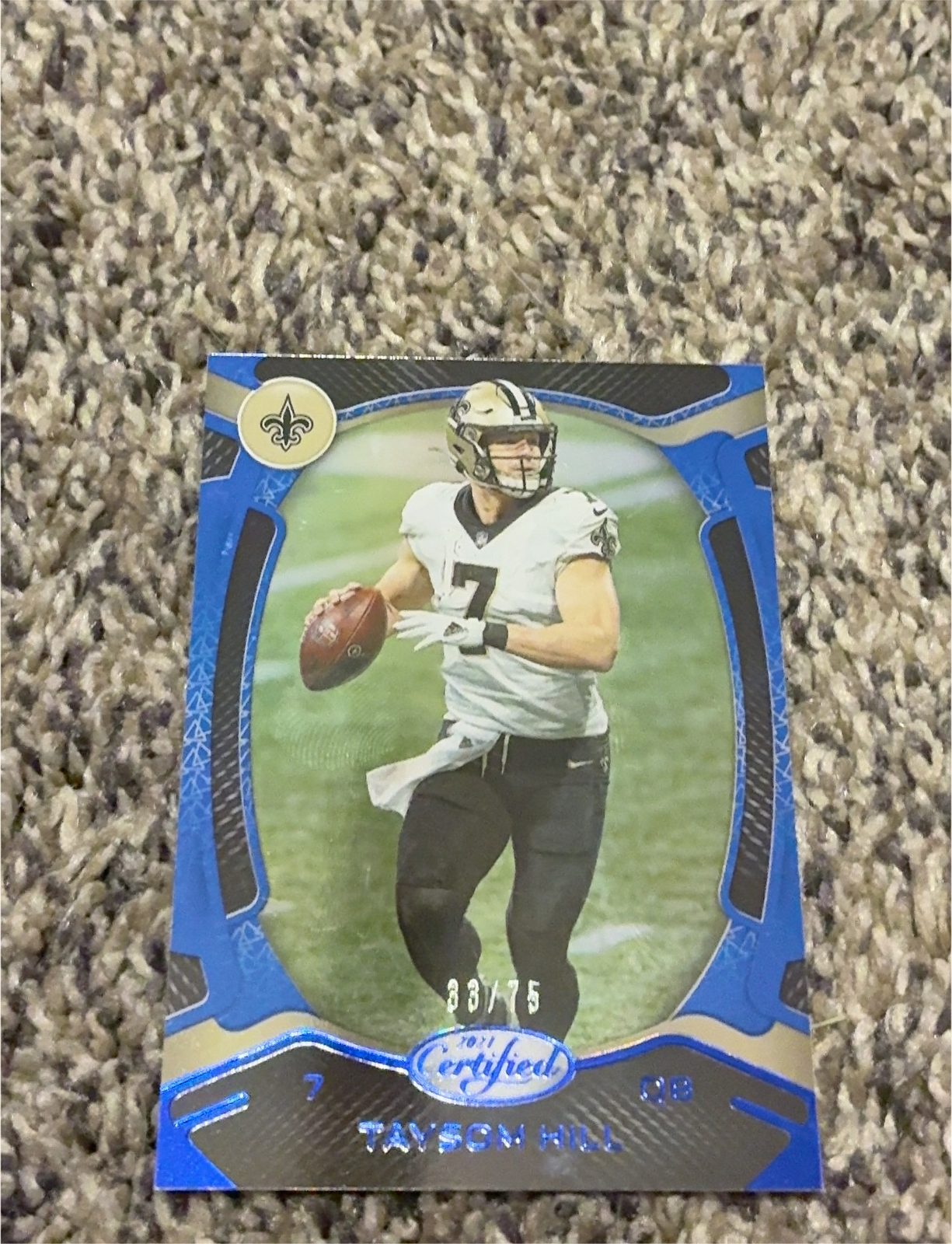 2021 Panini Certified #7 Taysom Hill — front