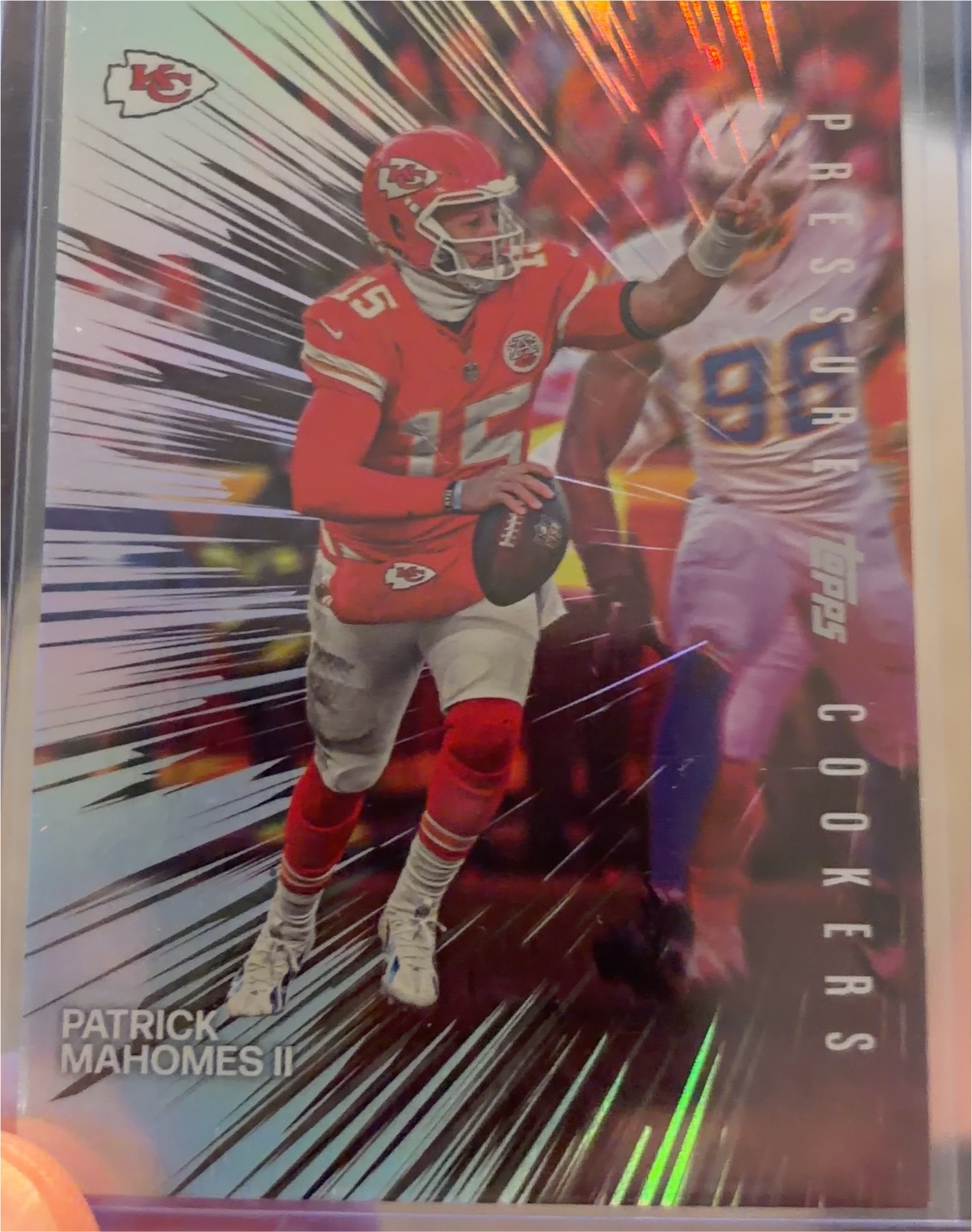 2024 Panini Prestige Prestigious Pros Patrick Mahomes II — front
