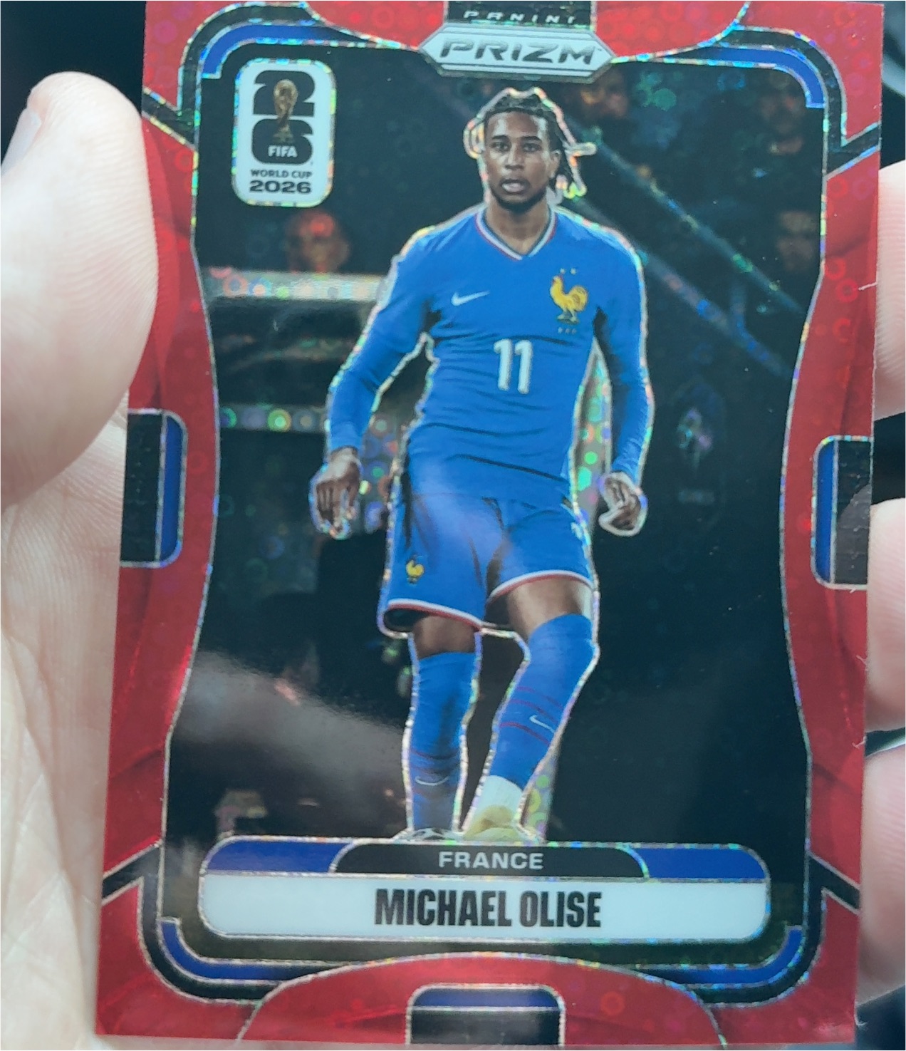 2026 Panini Prizm FIFA World Cup Michael Olise — front