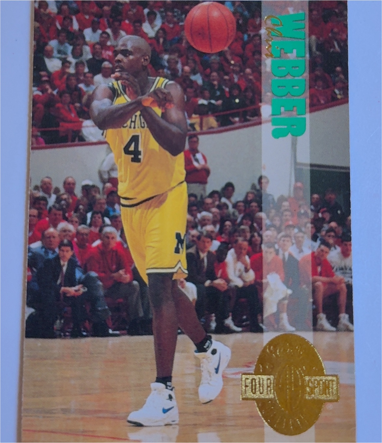 1993 Classic Four Sport Chris Webber — front