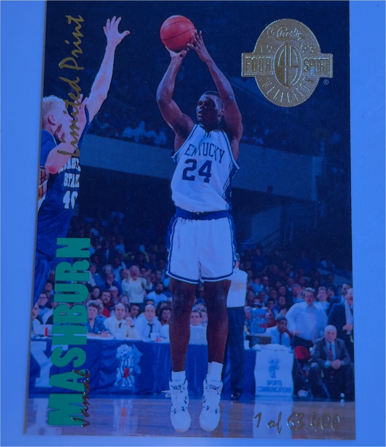 1993-94 Fleer Rookie Sensations #3 Jamal Mashburn — front