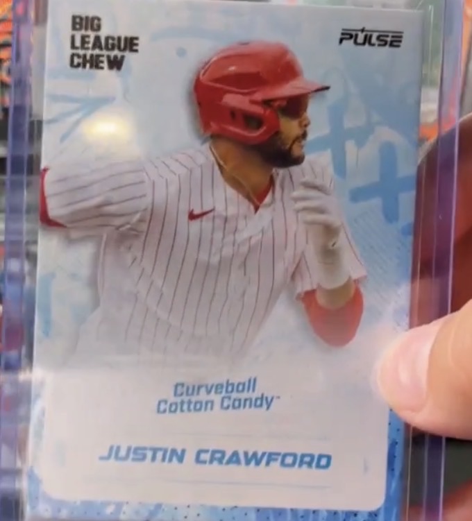 2025 Topps Big League Big League Chew Pulse Justin Crawford — front