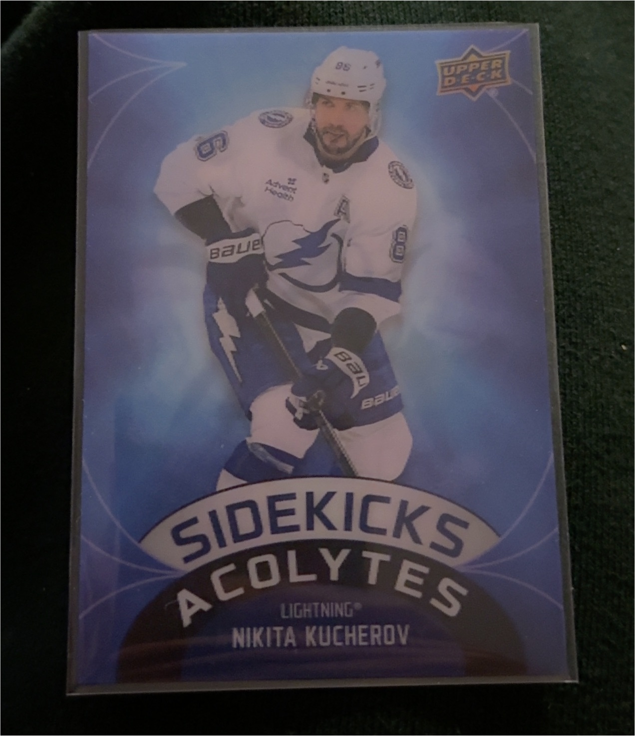 2021-22 Upper Deck Sidekicks Acetates Nikita Kucherov — front