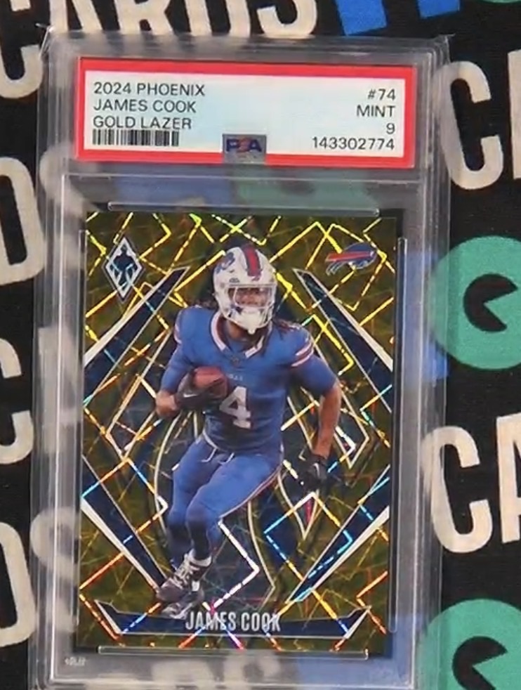 2024 Panini Phoenix #74 James Cook — front