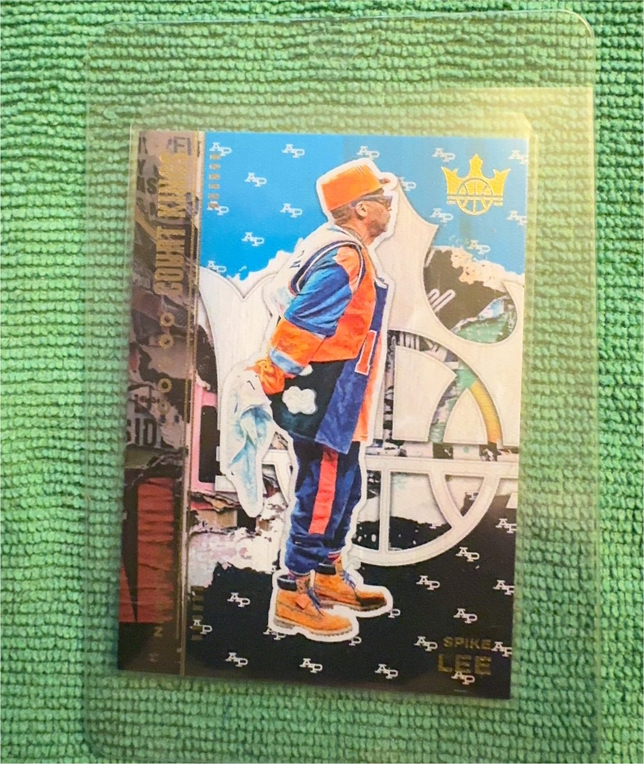 AP Spike Lee New York Knicks Art Card — front