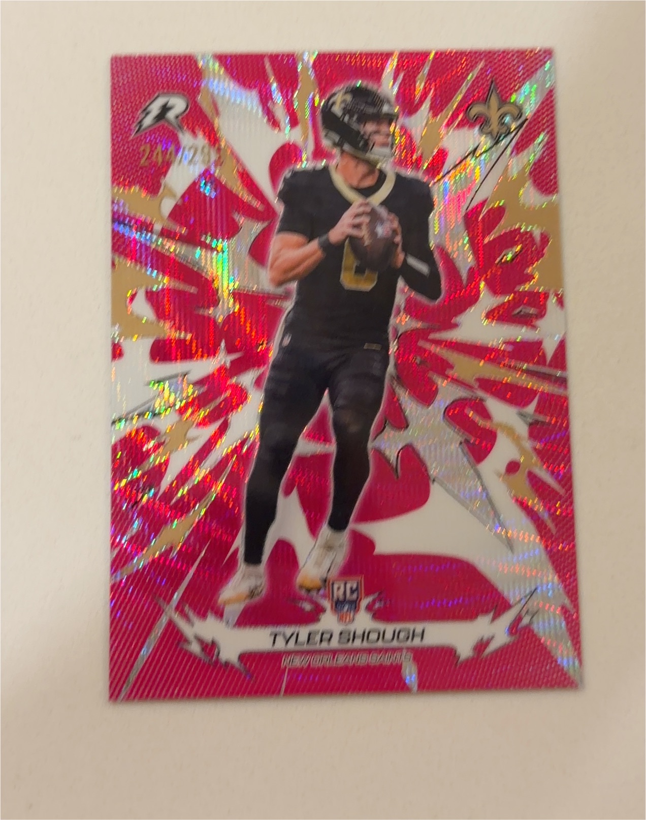 2025 Panini Rated Rookie Tyler Shough — front