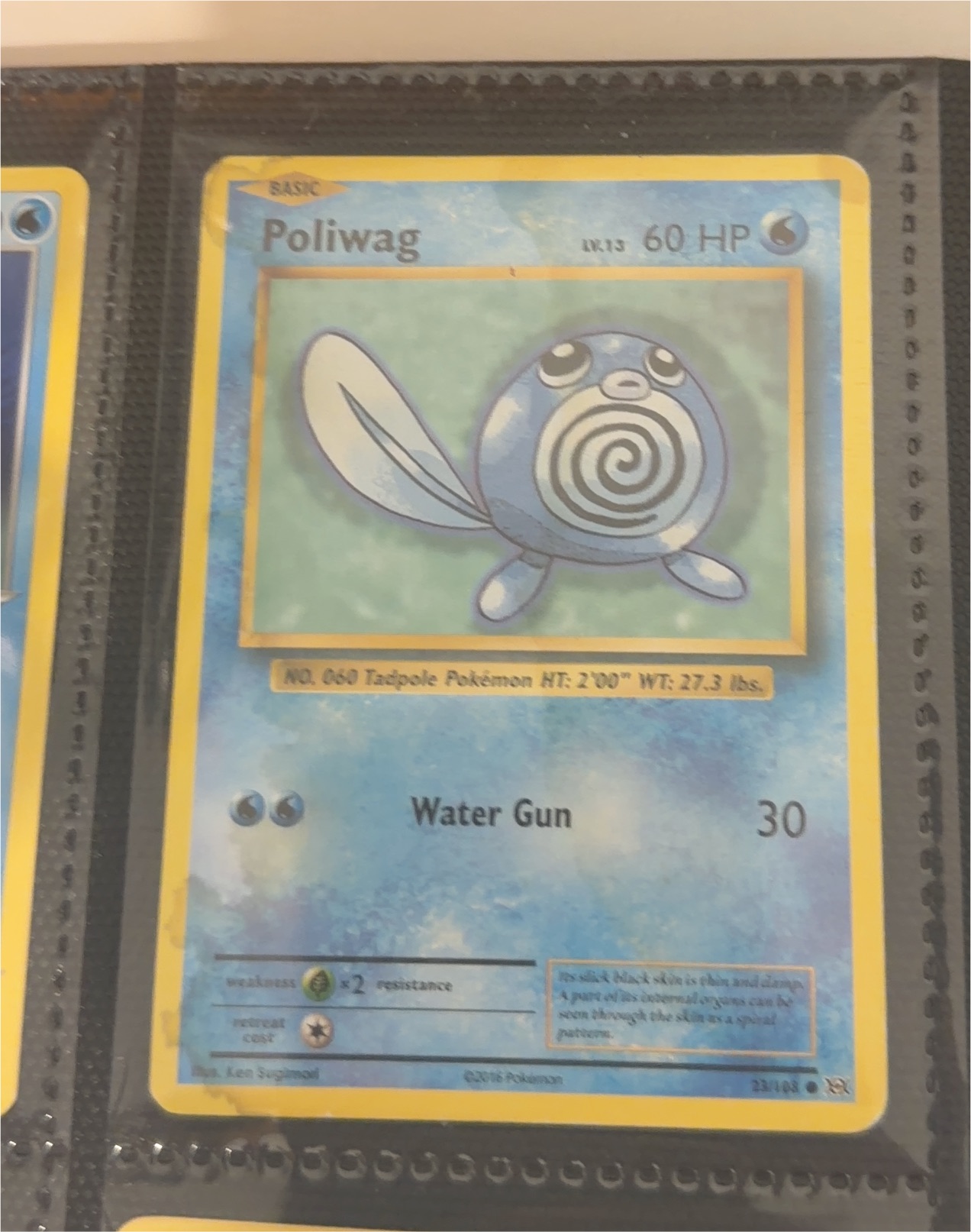 1999 Pokémon #59 Poliwag — front