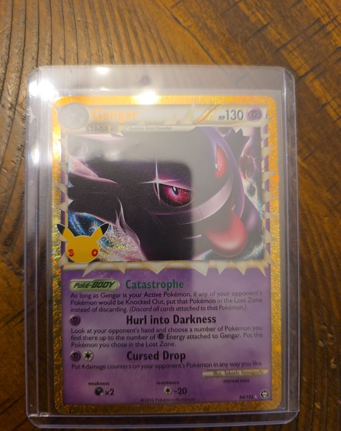 2010 Pokémon HeartGold & SoulSilver—Triumphant #94 Gengar — front