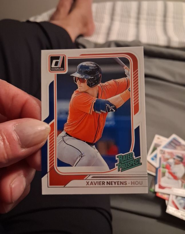 2025 Donruss Rated Prospect Xavier Neyens — front