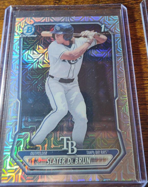 2023 Bowman Chrome Slater De Brun — front