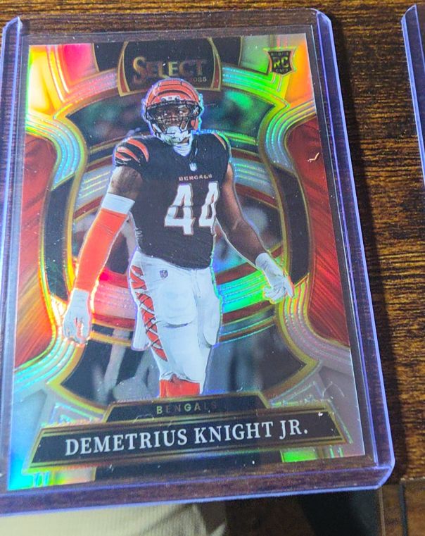 2025 Panini Select Demetrius Knight Jr. — front
