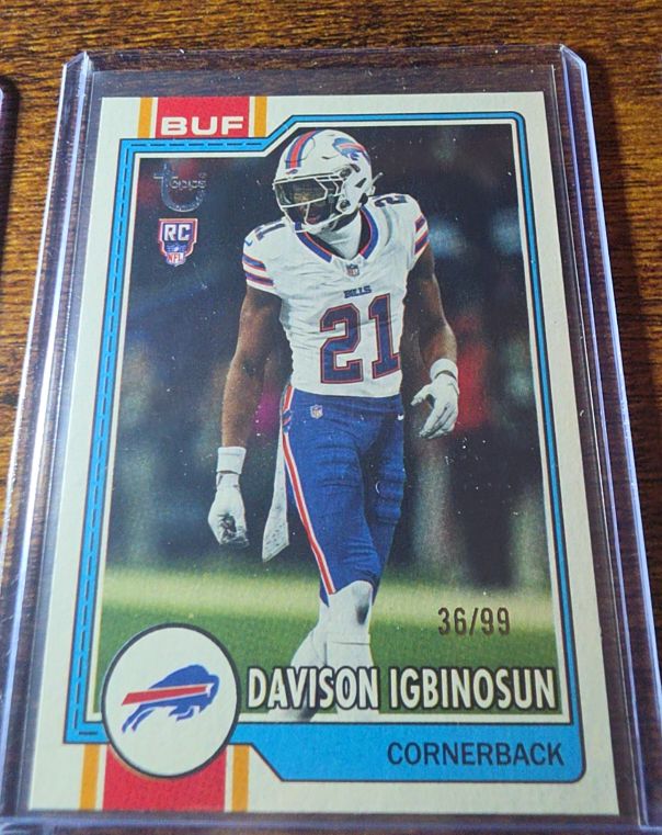 2024 Panini Score Davison Igbinosun — front