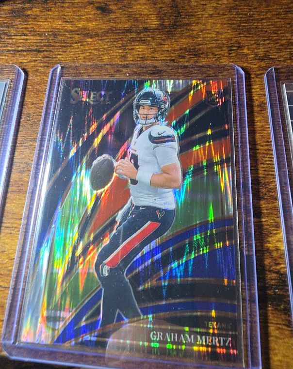 2023 Panini Select Draft Picks Graham Mertz — front