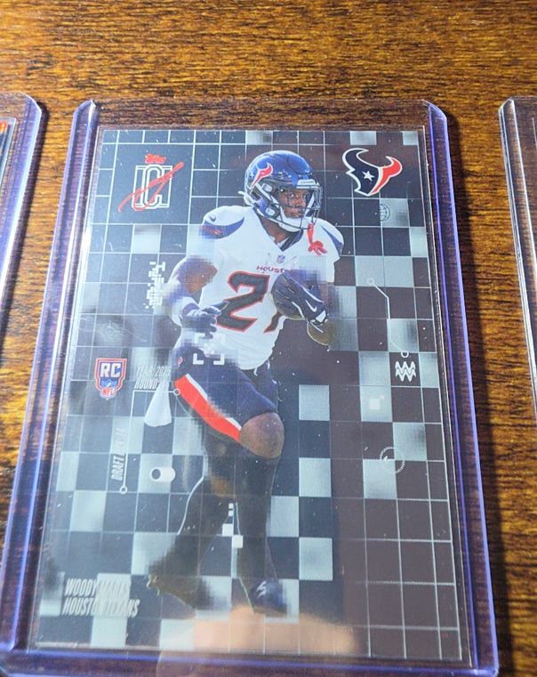 2025 Topps Football Woody Marks — front