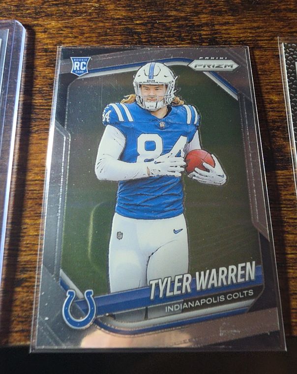 2025 Panini Prizm Tyler Warren — front