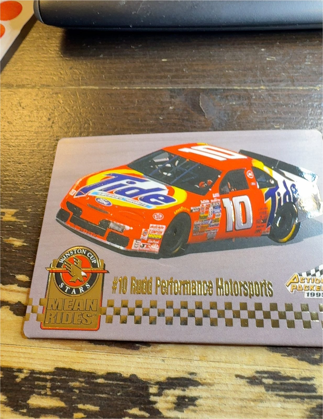 1995 Action Packed Winston Cup Stars Mean Rides Ricky Rudd — front