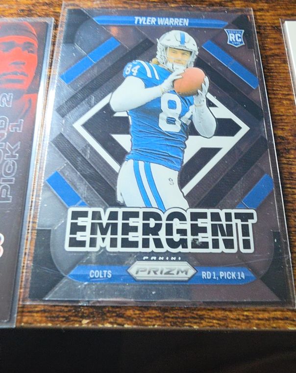 2025 Panini Prizm Emergent Tyler Warren — front